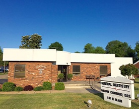 Outside view of dental office building